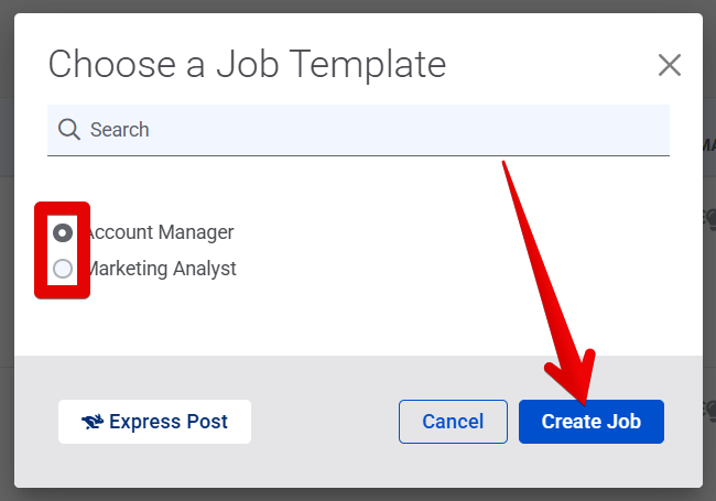 Choose a Job Template pop-up (10.17.25) (highlights) (6)