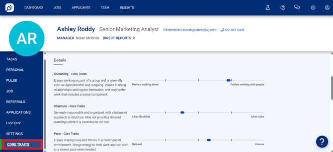 Employee Profile (Core Traits tab) (1.29.26) (Details+CT tab highlight)