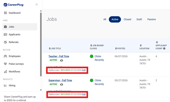 Jobs Page, Active, ZR Sponsorship Included (Nav Bar Expanded) (modified) (cropped) (Incl highlights)