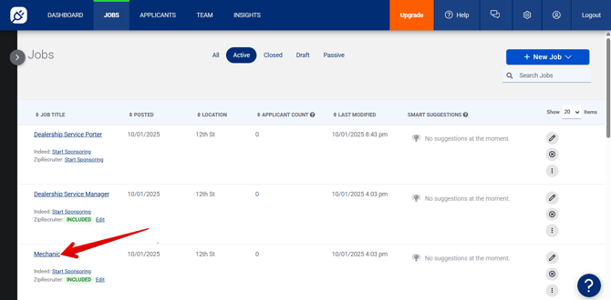 Jobs page (ADP) (10.1.25) (2 incl Sponsorships + addl job) (Sponsored Job title arrow) (21)