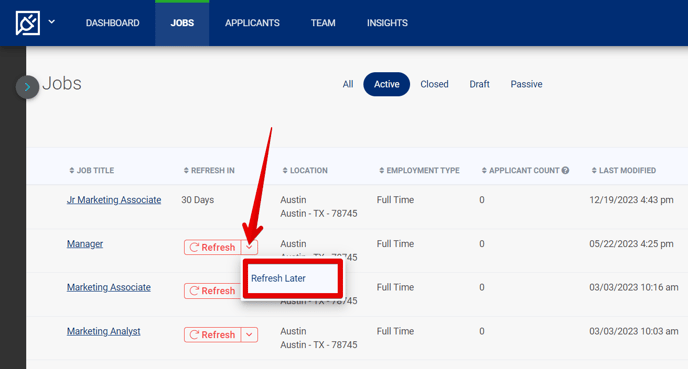 Jobs Page (Jobs Need Refreshed+Refresh Later drop down) (highlights) (cropped).png