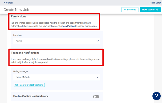 Create New Job (4.8.24) (Hiring Settings) (P&T&N) (section highlights).png