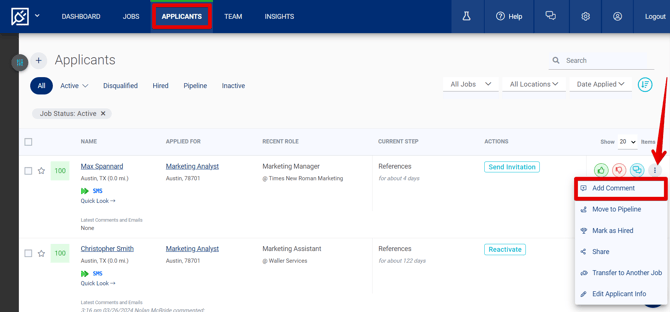Applicants Page (6.24.24) (Three Dots Menu) (Add Comment highlights).png