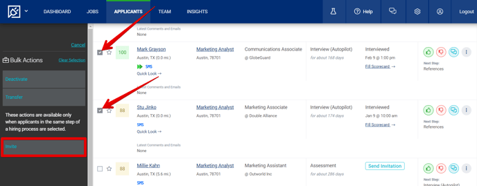 Applicants Page (Bulk Apps Selected) (Send Invites to mult highlights).png