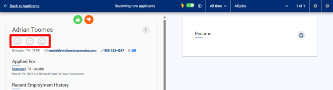 New Applicant Review (App Ratings visible) (highlight)
