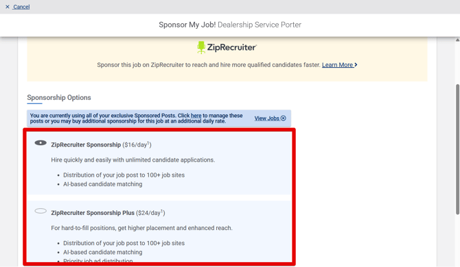 Sponsor Job (ADP) (10.1.25) (Addl Sponsorship Beyond 2 Incl) (Top) (Sponsorship selection highlight) (5)