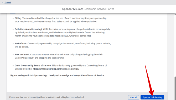 Sponsor Job (ADP) (10.1.25) (Billing page) (Bottom) (Sponsor Job Posting arrow) (11)