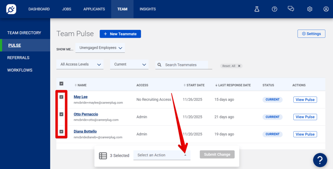 Team - Team Pulse (1.21.26) (Unengaged Employees Selected) (highlights)