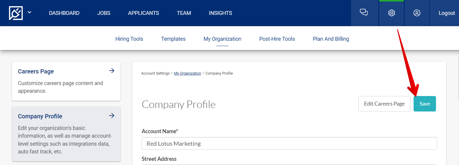 Settings - Company Profile (Save button).png